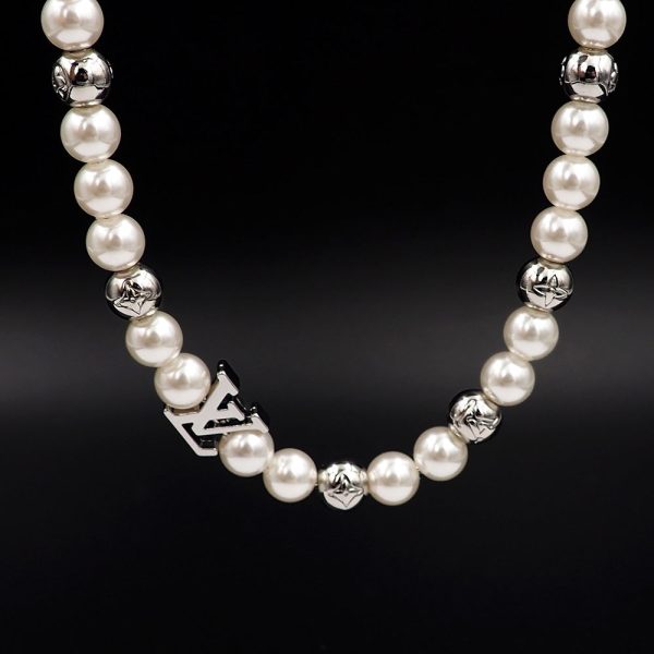 18K Louis Monogram Pearls Necklace - 图片 8