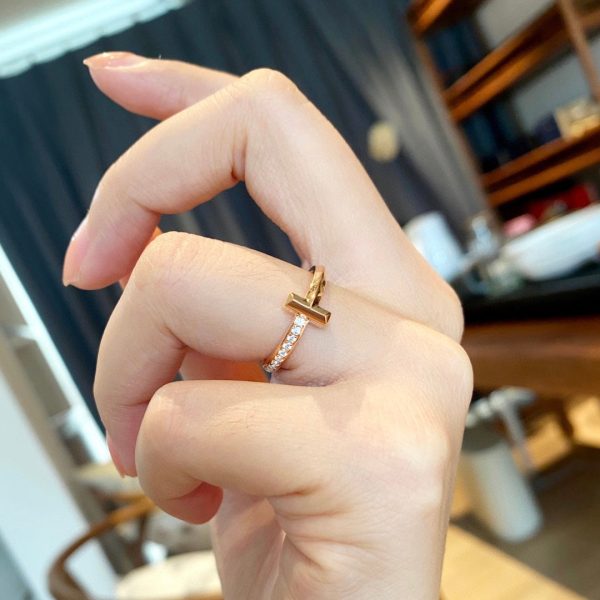 18K T T1 Diamond Ring - 图片 3
