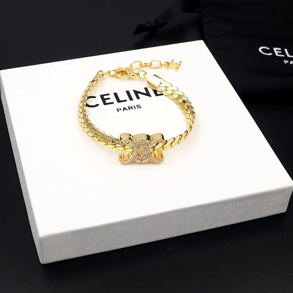 18K Triomphe Diamonds Bracelet - 图片 7