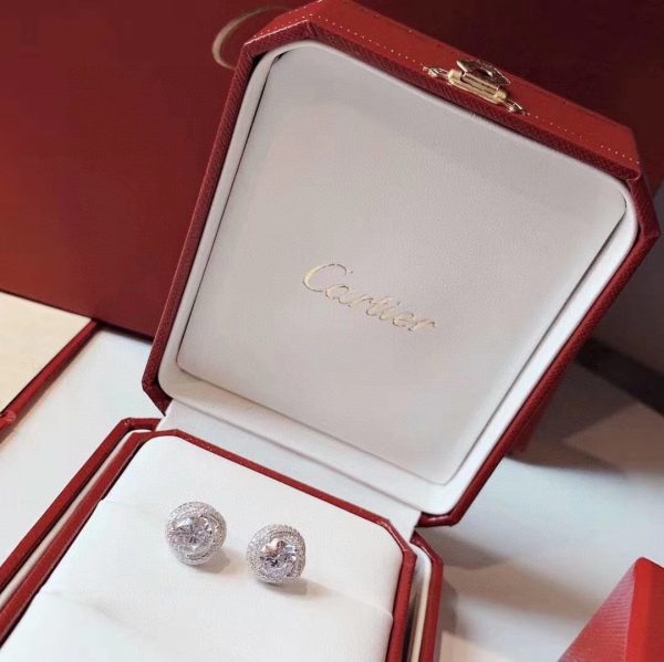 18K Trinity Ruban Earrings - Image 11
