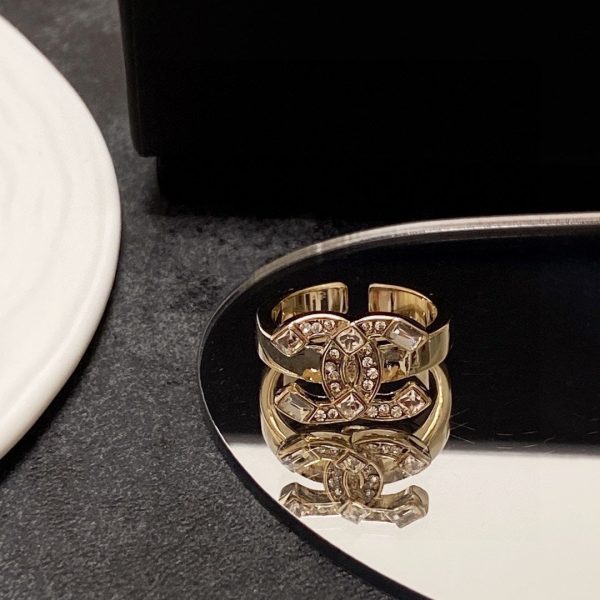 18K CC Crystals Ring - 图片 8