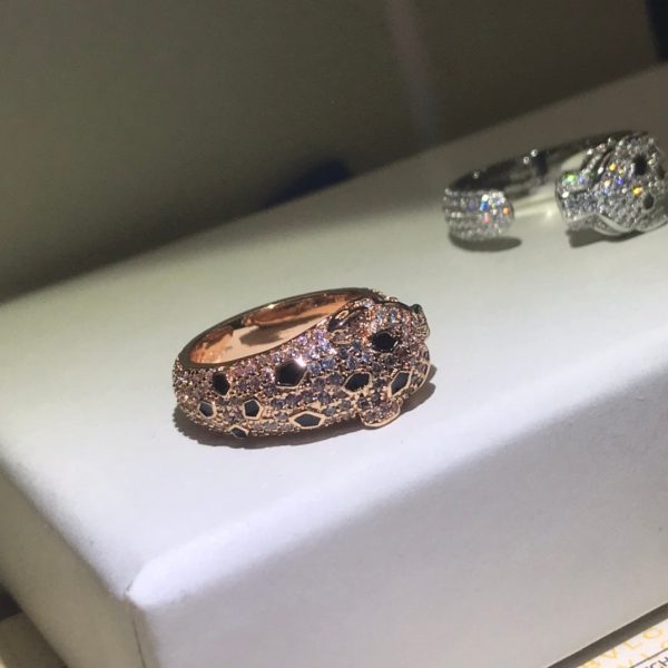 18K Panthère De Diamond Ring - 图片 10