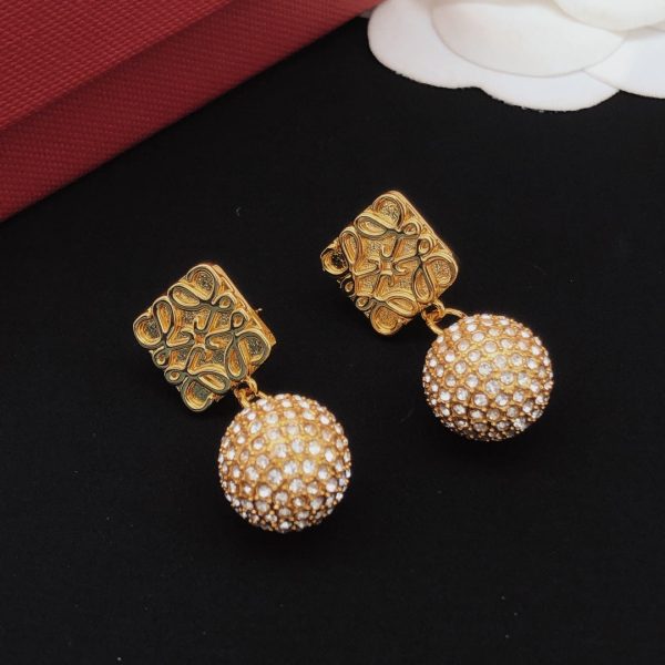 18K Anagram Diamonds Earrings - Image 7