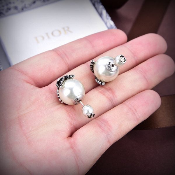 18K CD Tribales Butterfly Earrings - 图片 2