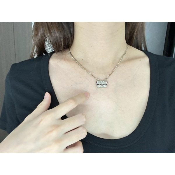 18K CC Bag Pendant Necklace - Image 2