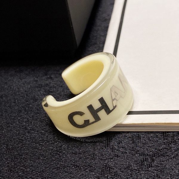 18K CC Pearl Ring - 图片 7
