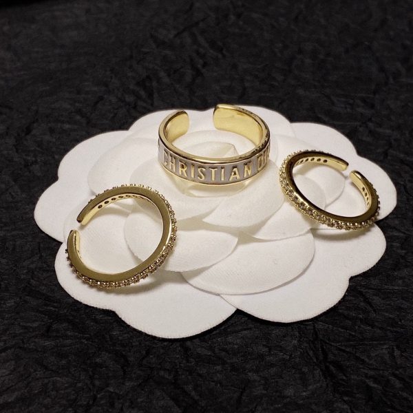 18K CD Code Ring Set - 图片 11