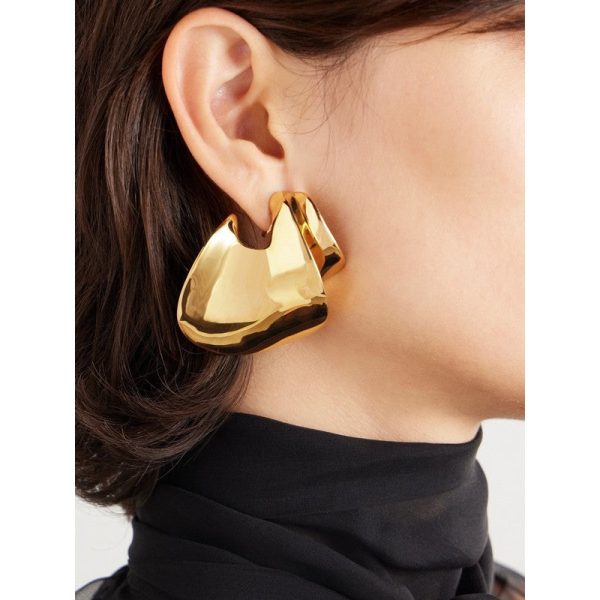 18K Saint Gold Earrings - 图片 2