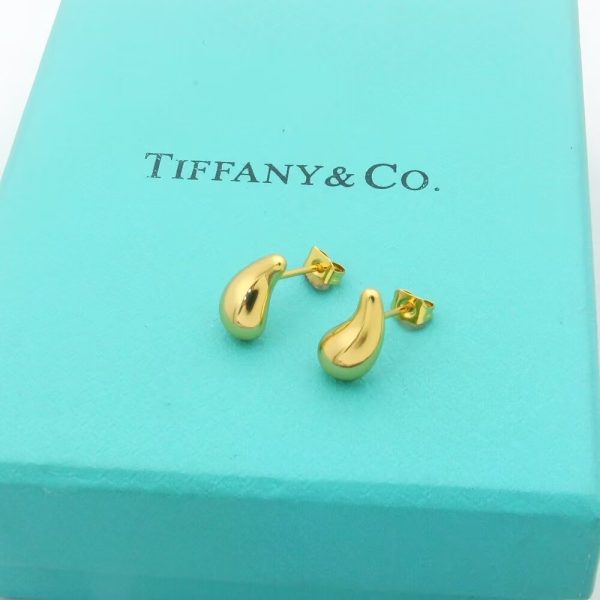 18K T Horn Earrings - 图片 4
