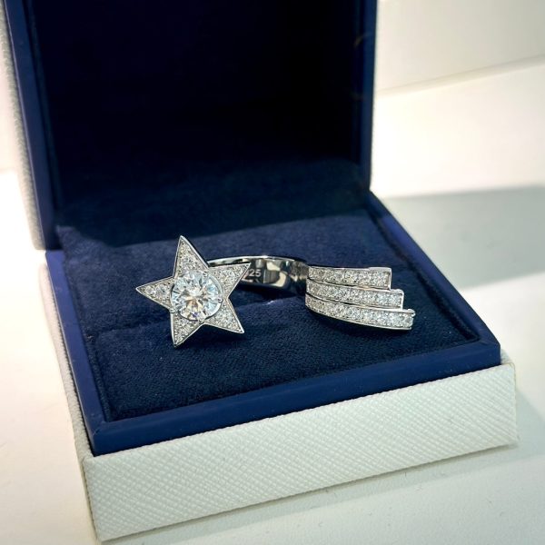 18K CC Comète Diamonds Ring - 图片 7