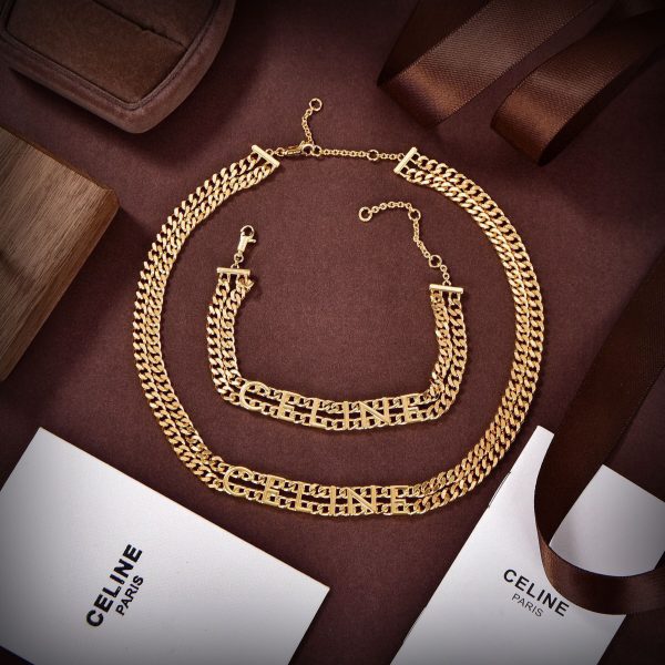 18K Triomphe Gourmette Necklace - 图片 8
