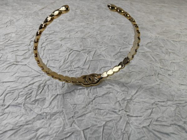 18K CC Diamonds Cuff Bracelet - Image 7