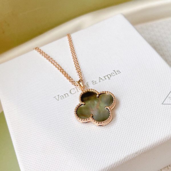 18K Magic Alhambra One Motif Pearl Necklace - 图片 6