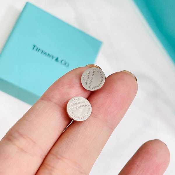 18K Return to Tiffany Circle Stud Earrings - 图片 11