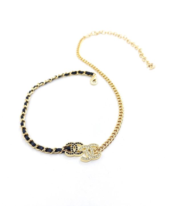 18K CC Black & White Necklace - Image 7