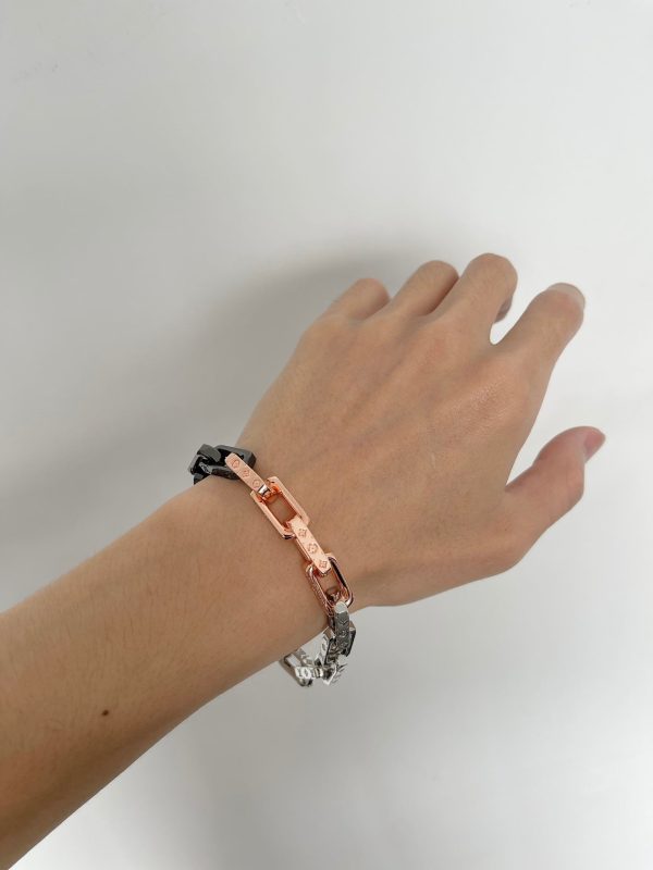 18K Louis Monogram Chain Bracelet - 图片 7