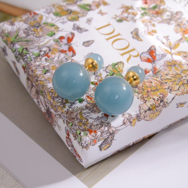 18K CD Tribales Color Earrings - 图片 6