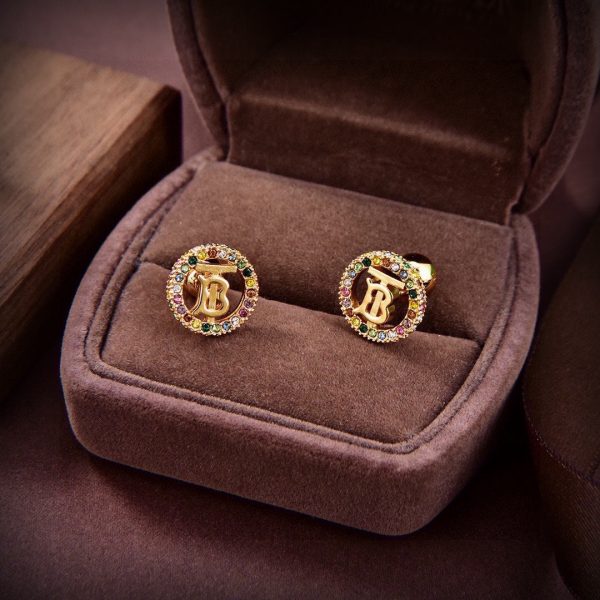 18K BB Color Crystals Earrings - Image 6