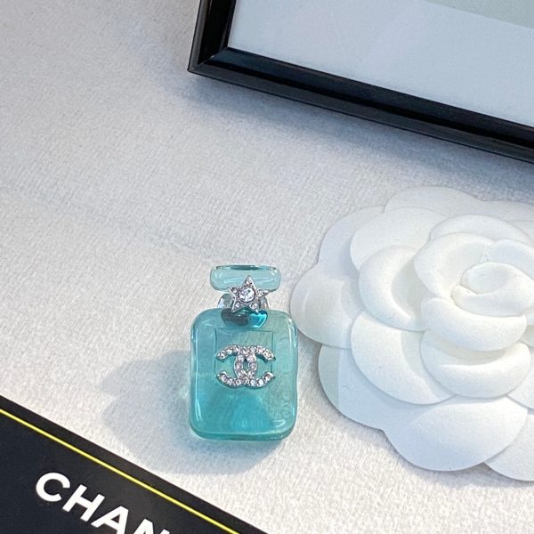 18K CC Perfume Color Bottle Brooch - Image 25