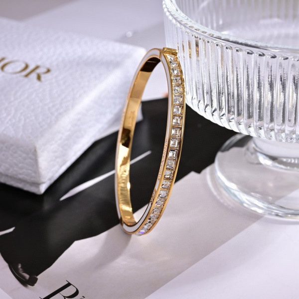 18K CD Night Code Bangle Bracelet - Image 10