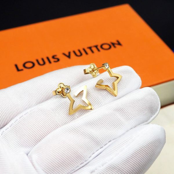 18K Louis Blossom Mini Hoops Earrings - 图片 12