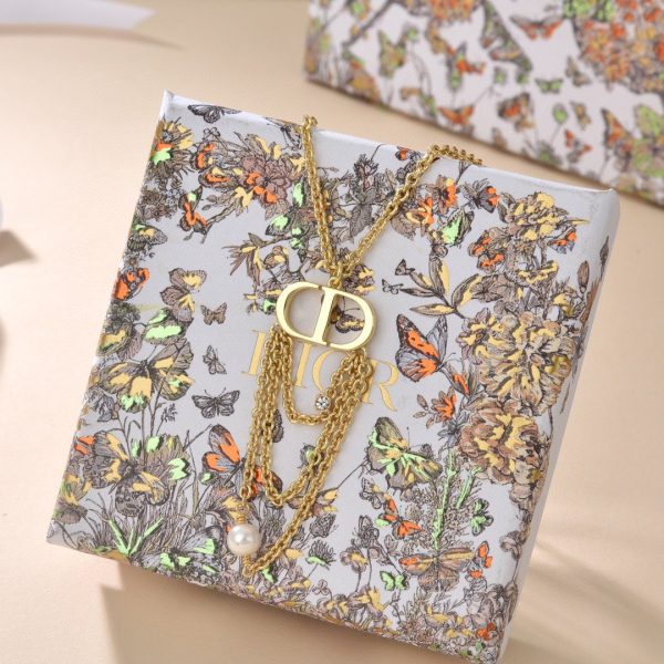 18K CD Chain Necklace - 图片 6
