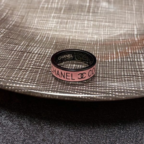 18K CC Coco Pink Ring - 图片 5