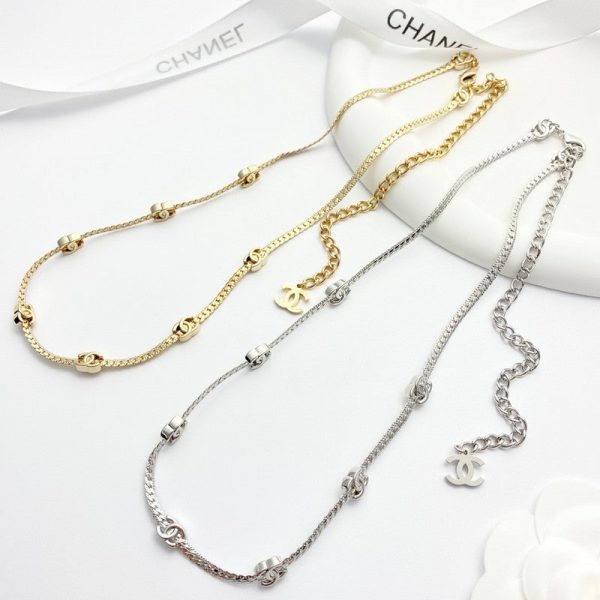 18K CC Chain Necklace - 图片 3