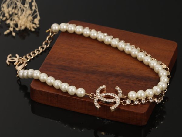 18K CC Pearls Necklace - 图片 7