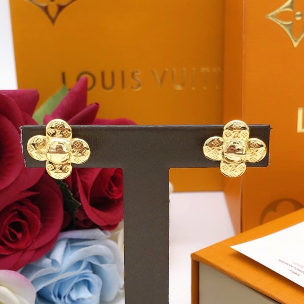 18K Louis Vivienne Earrings - 图片 8