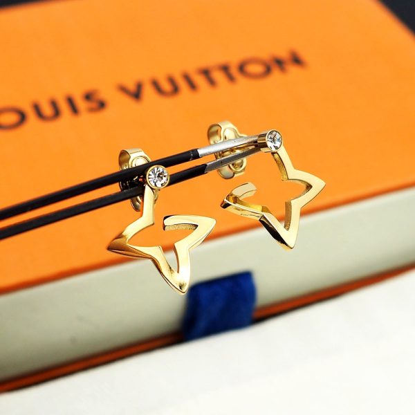 18K Louis Blossom Mini Hoops Earrings - 图片 13