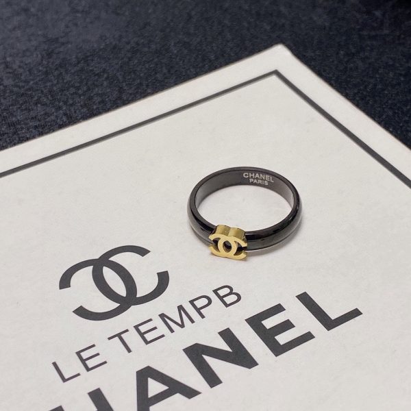 18K CC Black Ring - 图片 9