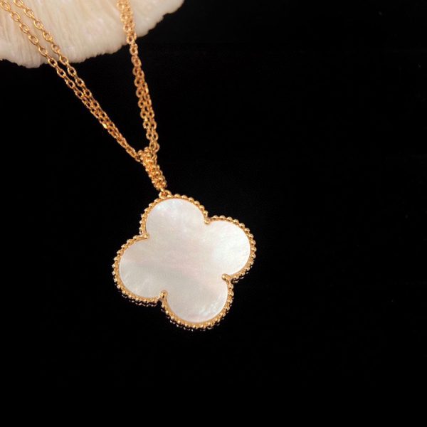 18K Magic Alhambra One Motif Pearl Necklace - 图片 2