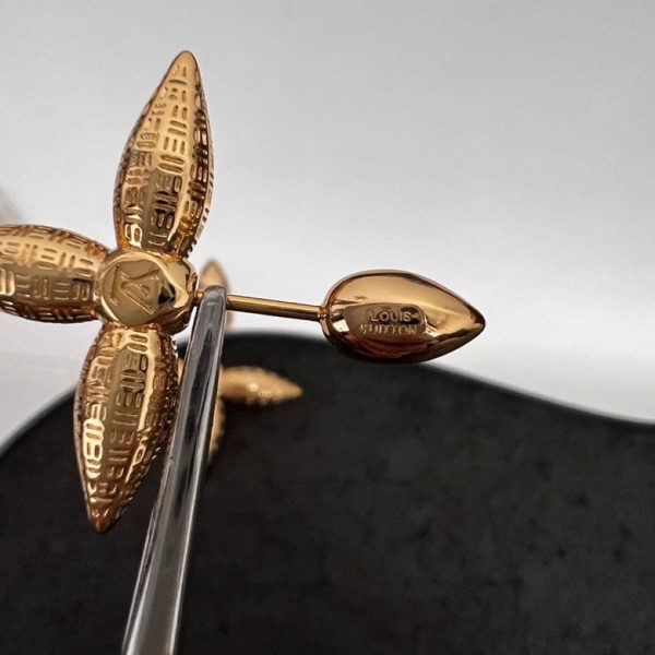 18K Louis Louisette Stud Earrings - 图片 8