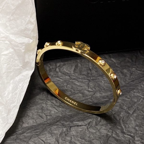 18K CC Vintage Diamond Bracelet - 图片 16
