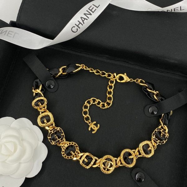 18K CC 2024 Leather Necklace - Image 8