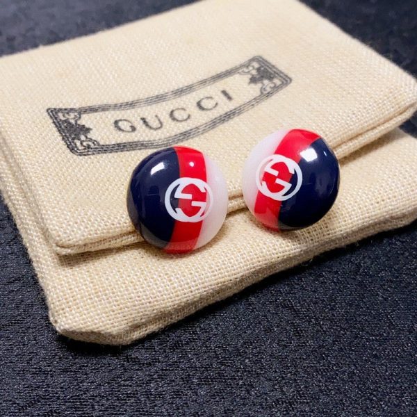 18K Double G Color Earrings - 图片 8