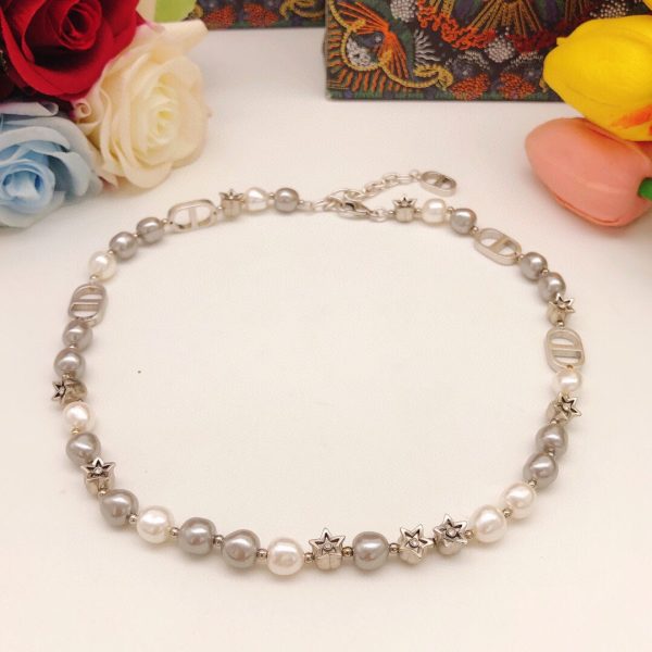 18K CC Pearls And Stars Necklace - 图片 9