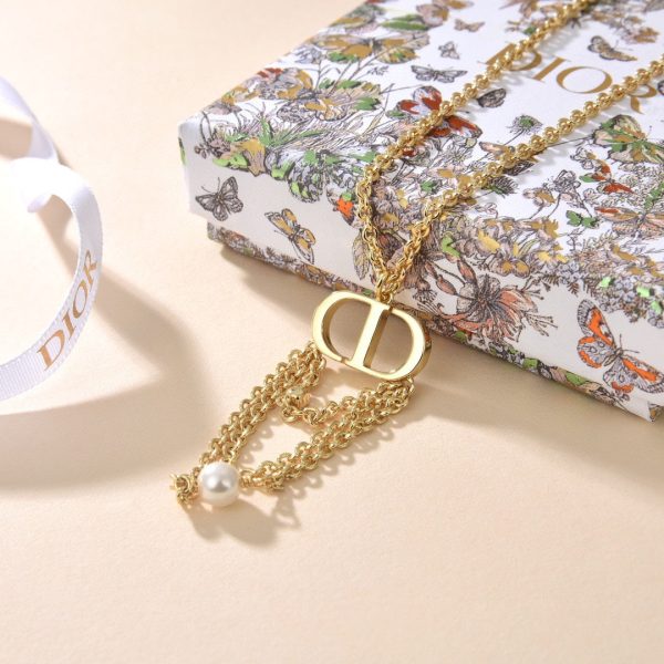 18K CD Chain Necklace - 图片 7