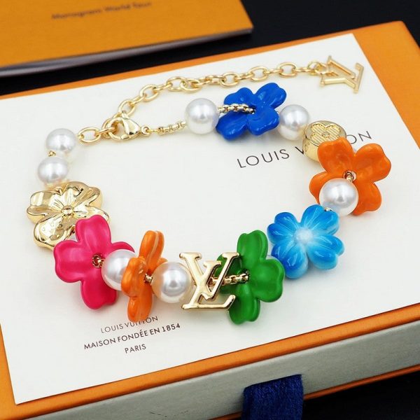 18K Louis Surfin' Flower Bracelet - 图片 8
