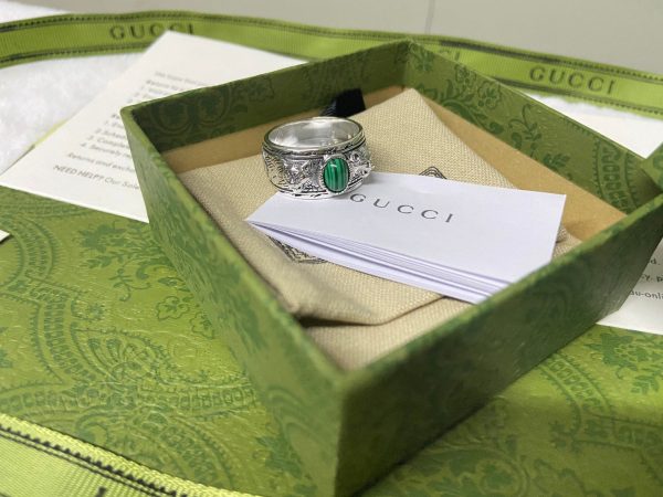Double G Feline Garden Green Ring - 图片 12