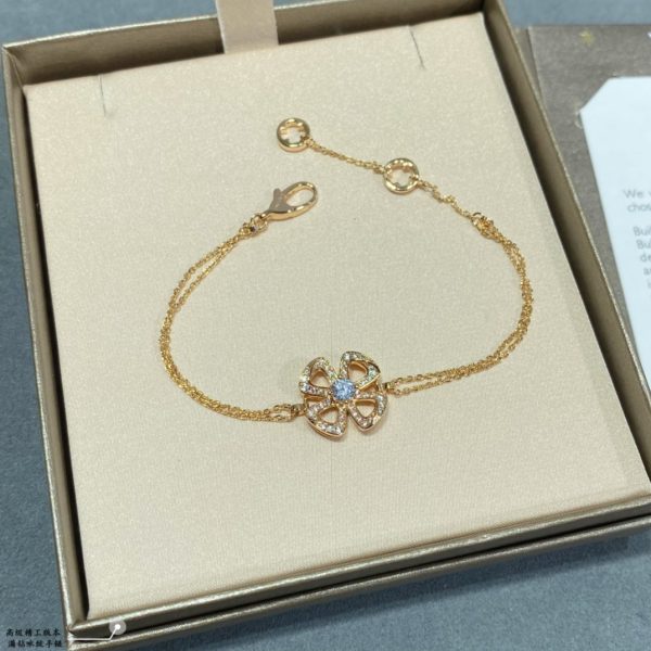 18K Fiorever Central Diamond Bracelet - 图片 3