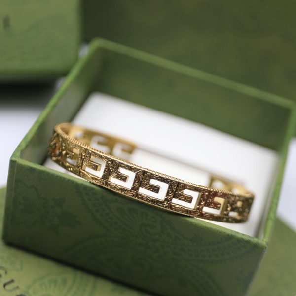 18K Double G Cube Bracelet - 图片 9
