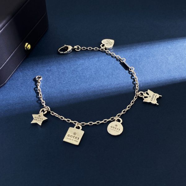 18K Double G Letter Bracelet - 图片 8