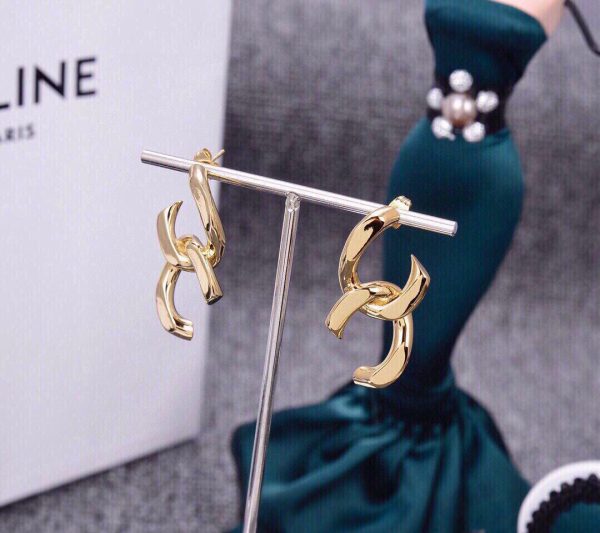 18K Triomphe Earrings - Image 4