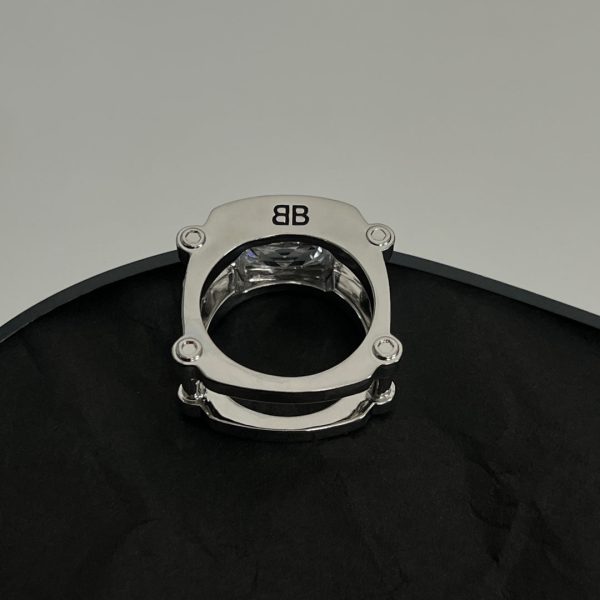 18K BB Crystal Ring - 图片 8