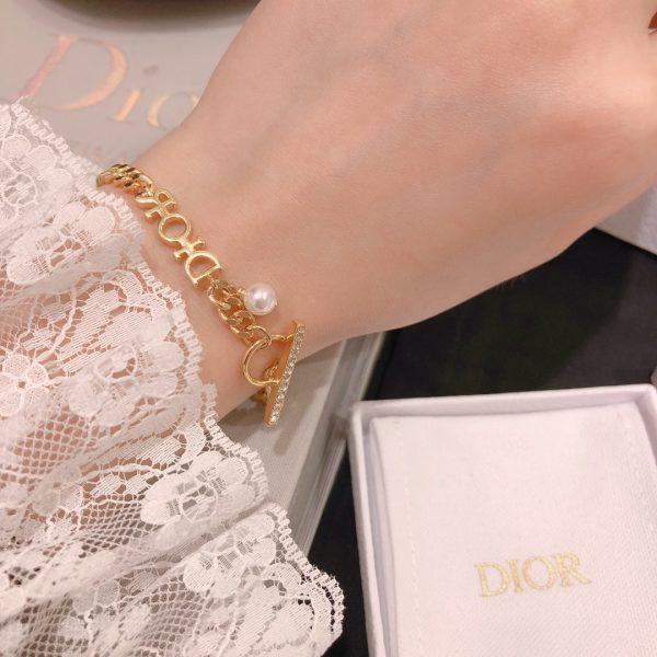 18K CD Revolution Logo Bracelet - 图片 9