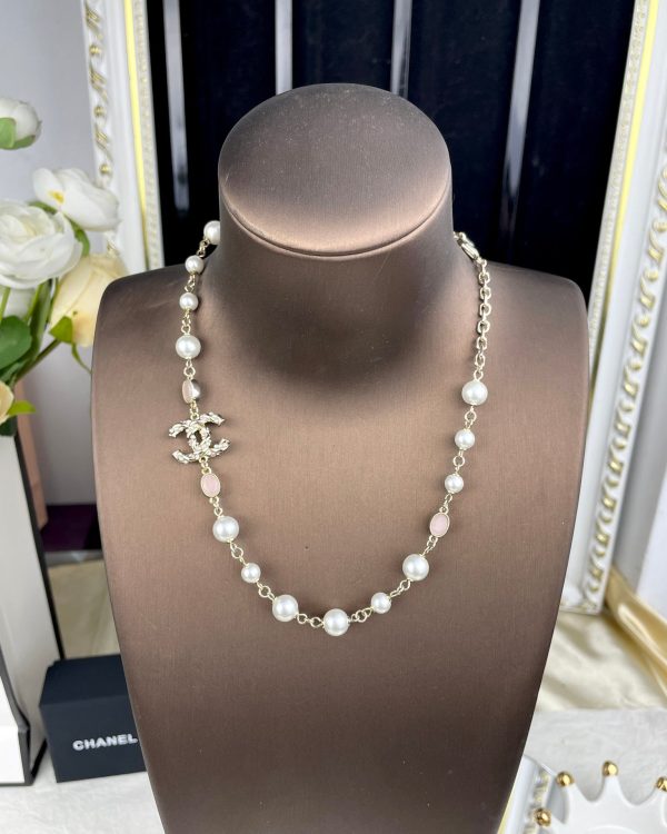 18K CC Pearls Necklace - 图片 8