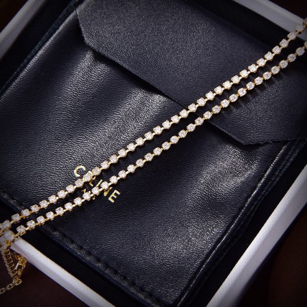18K Triomphe Crystals Necklace - 图片 7