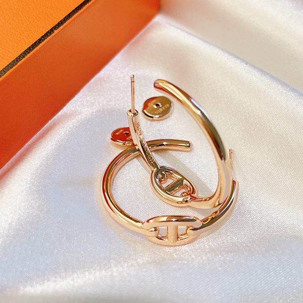 18K Chaine D'Ancre H Earrings - 图片 9